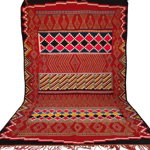 Moroccan vibrant handmade red - moroccan,