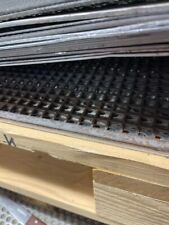 *DAMAGED* Mild Steel Perforated Sheet 2.5m x 1.25m x 1mm thick C20 U22c20 u2