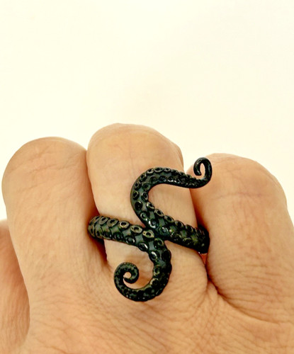 Ring octopus tenticle s - ring, uk