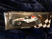 MINICHAMPS 1/18 BAR HONDA 007 JENSON BUTTON 2005 F1 FORMULA 1 CAR