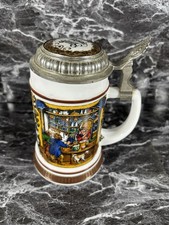 German Ceramic Beer Stein