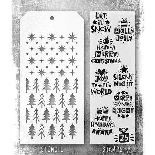 Tim holtz mixed media stamps - mixed,
