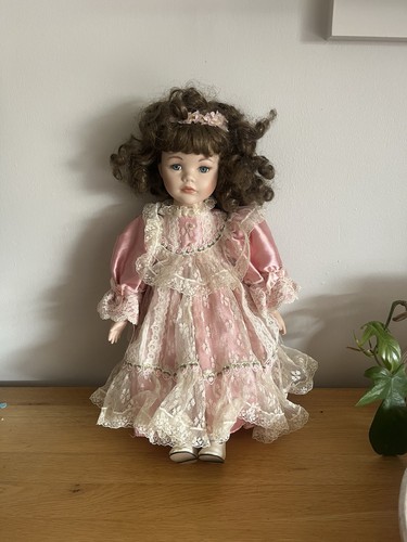 Pretty porcelain doll - pretty,
