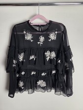 Zara Woman Black White