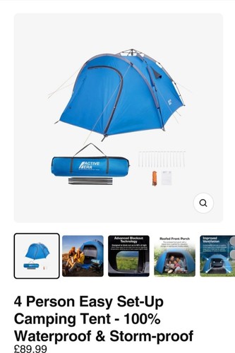 Active era person tent - person,