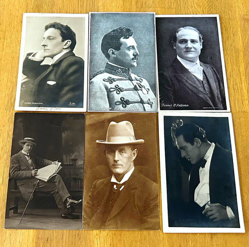 Edwardian theatre actor - theatre,