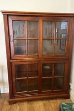 Solid Wood Display Cabinet