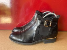Women's Black Faux Leather