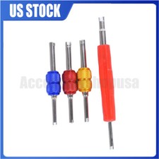 4x Dual Schrader Valve Core