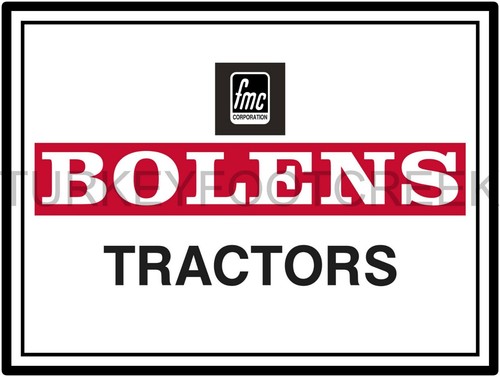 Fmc bolens tractors 12 - x, 12"