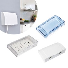 86 Type Electric Plug Double Socket Protector Cover Child Safety Waterproof Box