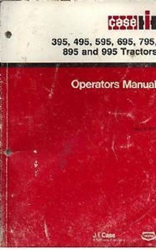 Case tractor 395 495 595 - 495,