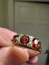 Antique Garnet and Diamond