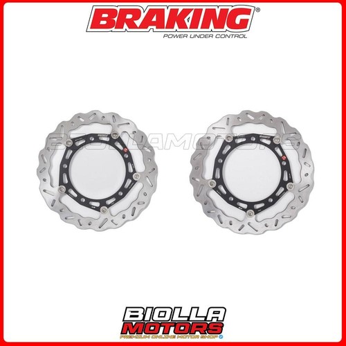 Front brake disc kit - disc, braking