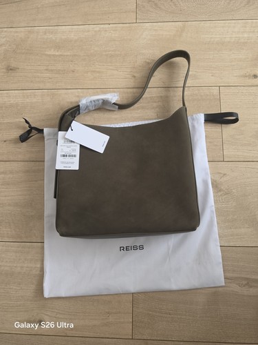 Reiss greta suede leather - reiss, &