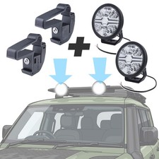 7" Hella Spot lightt kit for