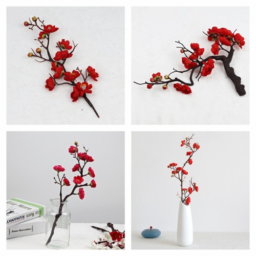 Plum silk flower - flower, arrangement