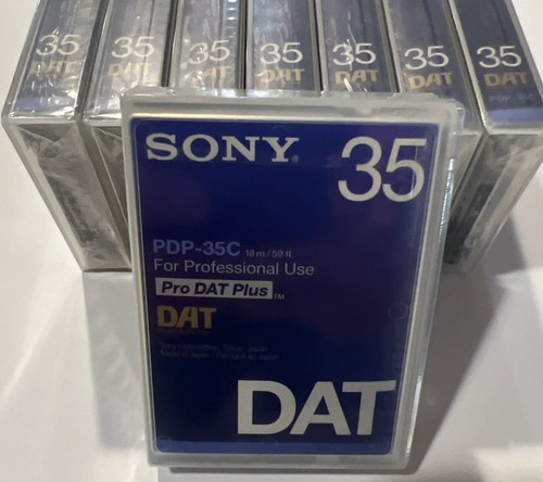 One new sony dat - new, pdp-35c