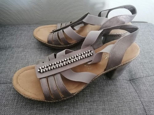 Rieker grey pull easy fit - pull,