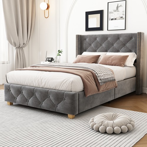 3ft upholstered single bed - 3ft,