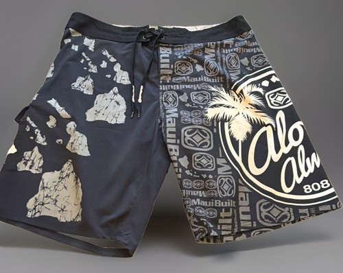 Maui built board shorts tribal - maui,