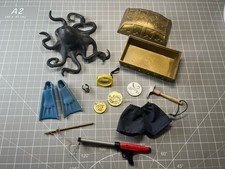 vintage action man underwater