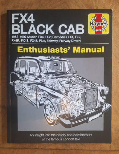 Black cab fx4 - fx4, haynes