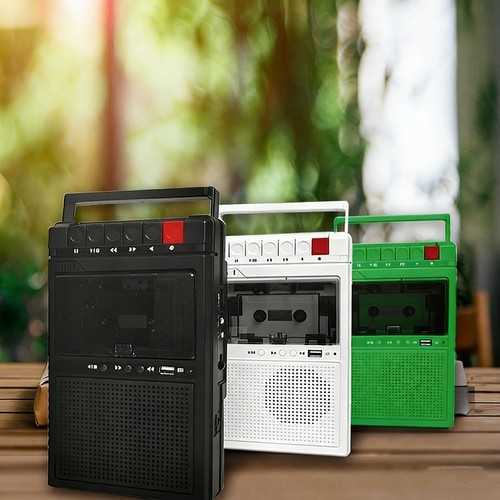 Portable cassette tape player - portable,