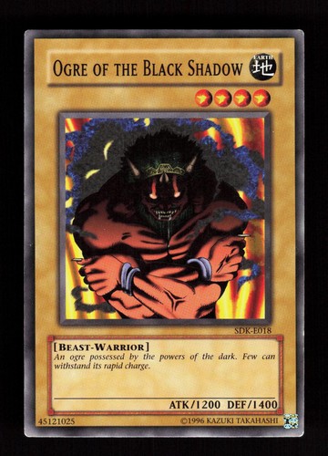 Ogre of the - yu-gi-oh, black