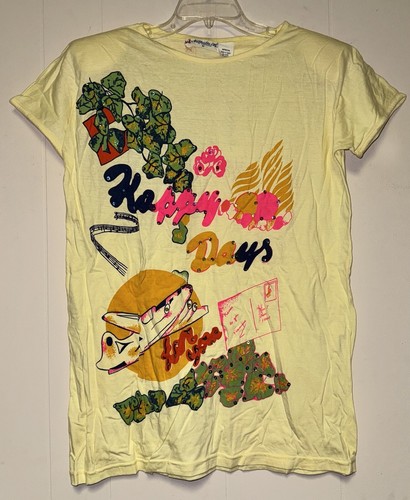 Vtg tshirt painted sequins - vtg,
