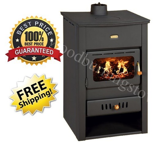 Wood burning stove back - wood,