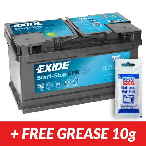 Exide el752 110 efb - efb, stop