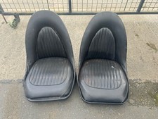 RARE Pair of ORIGINAL Early Jaguar Etype Roadster Seats.