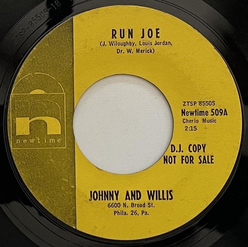 Johhny and willis - willis, run