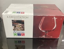 6 Arcoroc Cristal d'Arques