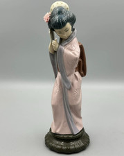 Lladro Spain Japenese Geisha