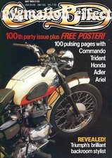 Honda CB72 Racer 1973 Norton Commando 750 Roadster 1974 Triumph Trident T150V