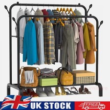 Heavy Duty Double Clothes Rail