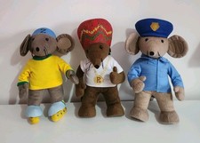 Rastamouse 2011 Plush Toys X 3