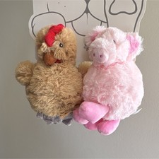 NEW 2-Pack Plush Dog Toys Set
