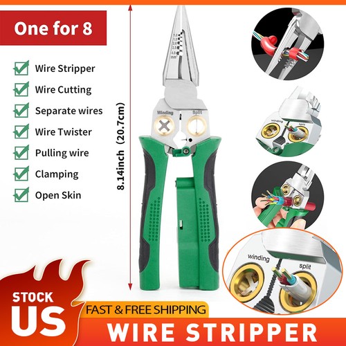 Stripper wire and - 8-in-1,