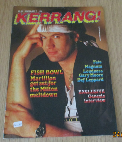 Vintage kerrang magazine 123 - kerrang!,