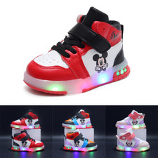 Boys Girls Trainers LED Light