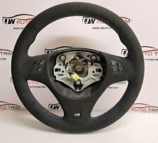 BMW E90/91/92  - steering wheel RETRIMMING SERVICE alcantara or leather