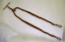 9ct. Rose Gold - DOUBLE ALBERT