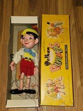 Vintage 1950s Pelham Pinocchio Puppet Marionette Plastic Mid Century