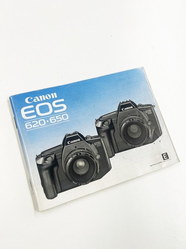 Canon eos 620 650 instruction - canon,