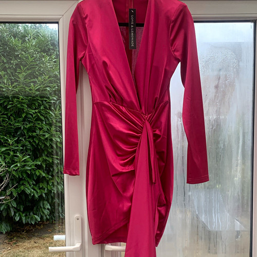 Love lemonade pink ruched - love, &