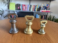 Antique Bell Weights Set of 3