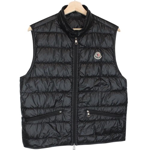 Moncler black down gui - black, gilet